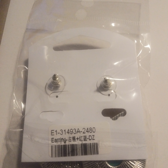 Boho Vintage Drop Dangle Earrings - Picture 2 of 2